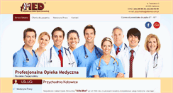 Desktop Screenshot of alfamed.com.pl